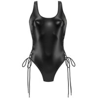 JETTE Stringbody Damen schwarz Gr.48/50