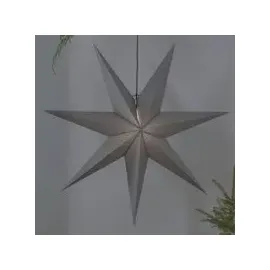 Star Trading Weihnachtsstern Ozen 100 cm grau