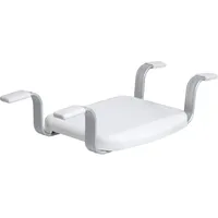 Weinberger Badewannensitz 43909 Sitzbrett Anti-Rutsch bis 150 kg Wannenbreite 52-64 cm Weiß