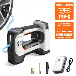 LiTHELi Akku-Kompressor 20 V inkl. Akku 2 Ah