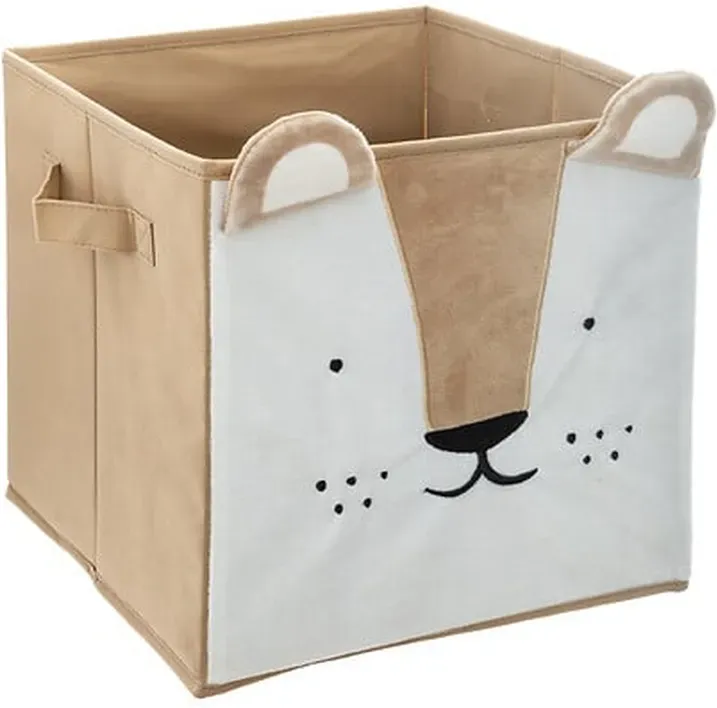 29 x 29 cm Sammet-Löwe-Aufbewahrungsbox
