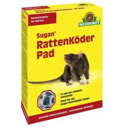 Neudorff Sugan Rattenköder Pad 200g 03025