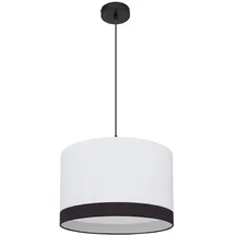 GLOBO Hängelampe 1-flg. 38 cm rund weiß Metall
