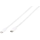 Vivanco USB-C auf Lightning Adapter 1,2 m Weiß