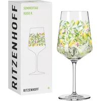 Ritzenhoff & Breker RITZENHOFF 2931011 Aperitifglas 500 ml - Serie Sommertau - Motiv Nr. 11 mit saftigen, gelben Zitronen - Made in Germany