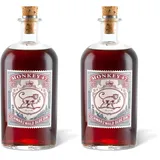Monkey 47 Schwarzwald Sloe Gin - Ultra Premium Sloe Gin mit feiner Fruchtnote - 1x 0,5 L | 500 ml (2er pack)
