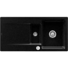 Villeroy & Boch Siluet 60 R 1,5 Becken Einbauspüle chromit Excenterbetätigung 1000 x 510 mm