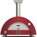 Alfa Forni Alfa Moderno 2 Pizze Hybrid-Pizzaofen antique red (FXMD-2-GROA)