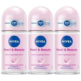 BEIERSDORF Pearl Beauty Roll On 3 x 50 ml