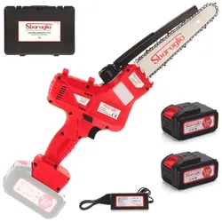 Sbaraglia Rambo Energy 21V - Batteriebetriebene Handkettensäge - 2x 21V/5.2Ah