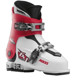 ROCES Idea UP 19.0-22.0 Kinderskischuh-Verstellbar, White-Red-Black, 30-35