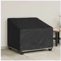 vidaXL Schutzhülle für Gartenmöbel 96 x 79 x 74 cm Schwarz
