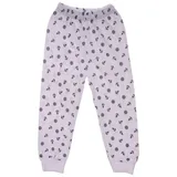 La Bortini Schlafhose Hose Baumwollhosen 80 86 92 98 104 110 116 122 128 für Kinder weiß 86 (9-12Mon)