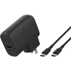 Belkin BOOST Charge Hybrid Dual Ladeger.+Powerbk.BPZ003bt1MBK-B6