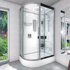 SeniorBad Duschtempel 120 x 80 cm D60-70T0L