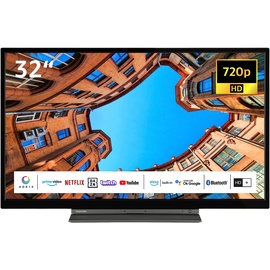 Toshiba 32WK3C63DAW 32 Zoll Fernseher/Smart TV (HD Ready, HDR, Alexa Built-In, Triple-Tuner, Bluetooth) - Inkl. 6 Monate HD+