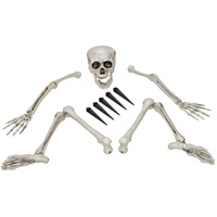Europalms Halloween Skelett, mehrteilig