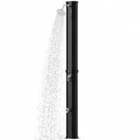 Outsunny Gartendusche schwarz 60 l