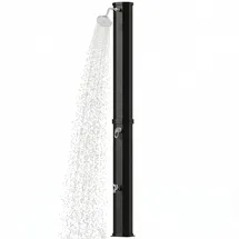 Outsunny Gartendusche schwarz 60 l