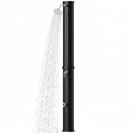 Outsunny Gartendusche schwarz 60 l