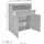 OTTO home Highboard 100 x 121,5 x 40 cm Weiß