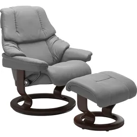 Stressless Stressless® Relaxsessel »Reno« mit Classic Base, Größe S, M & L, Gestell Braun grau