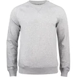New Wave Rundhalspullover grau M