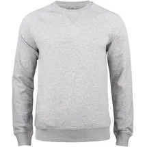New Wave Rundhalspullover grau M