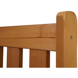 Proregal Truhenbank 85 x 114 x 58 cm Braun