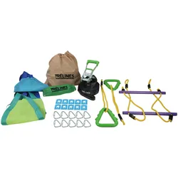 Trelines Swingset Gymnastik-Gurt 11 Meter, mehrfarbig