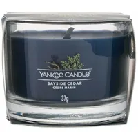 Yankee Candle Bayside Cedar Votivkerze 37 g blau