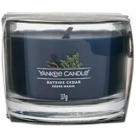 Yankee Candle Bayside Cedar Votivkerze 37 g blau