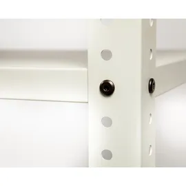 Ondis24 Werkbank Metall 120 cm lichtgrau