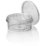 Papstar Feinkostbecher rund transparent 9,5 cm 0,24 l