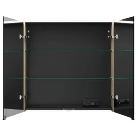 Burgbad Eqio 80 cm Waschtischbeleuchtung eiche cashmere dekor
