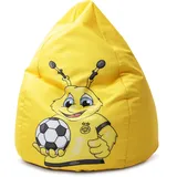 Sitting Point Sitzsack BeanBag BVB Emma Stoff Borussia Dortmund