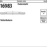 Industrial Quality Supplies EN 16983 Tellerfeder St. 31,5 x 16,3 x 1,5