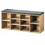 Hti-Living Katja6 104 x 48 x 30 cm braun