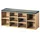 Hti-Living Katja6 104 x 48 x 30 cm braun