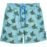 Playshoes Badeshorts Jungen Beach-Short Badehose Schwimmhose Badebekleidung, Krokodile, 110/116