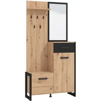 INOSIGN »Oleron Kompaktgarderobe, Flurgarderobe, Dielenschrank«, (Komplett-Set), Schrank, Schuhschrank, Wandschrank,