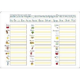 Spielend Lernen Fragenbär-Lerntafeln: Wörter-Tafel