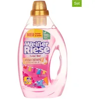Weißer Riese 5er-Set: Colorwaschmittel "Color Gel - Aromatherapie" , je 1,1 l