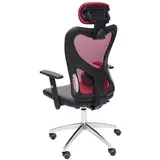 Mendler Profi-Bürostuhl Atlanta Kunstleder Rot