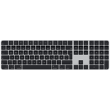 Apple Magic Keyboard mit Touch ID und Ziffernblock US silber/schwarz MMMR3Z/A