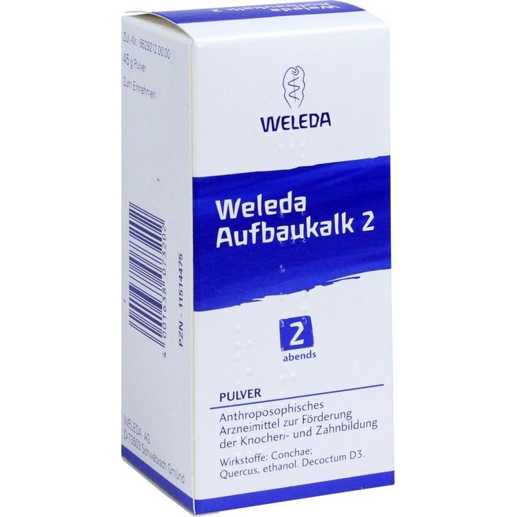 weleda aufbaukalk