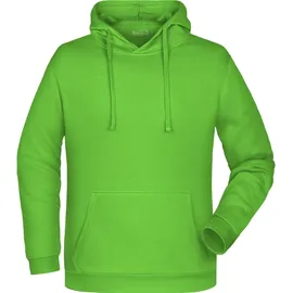 James & Nicholson Basic Kapuzenpullover JN796, - lime-green | XL