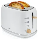 Briebe TA1166WHT 6 Toast Stufen Weiß