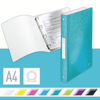 Leitz WOW Ringbuch 4-Loch, eisblau (42580051)