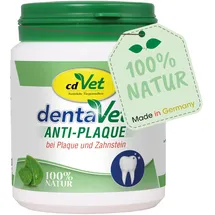 cdVet dentaVet Anti-Plaque Pulver für Hunde & Katzen 150 g